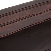 Stefan Full-Grain Leather Toiletry Bag Naisille – alternate product view 3