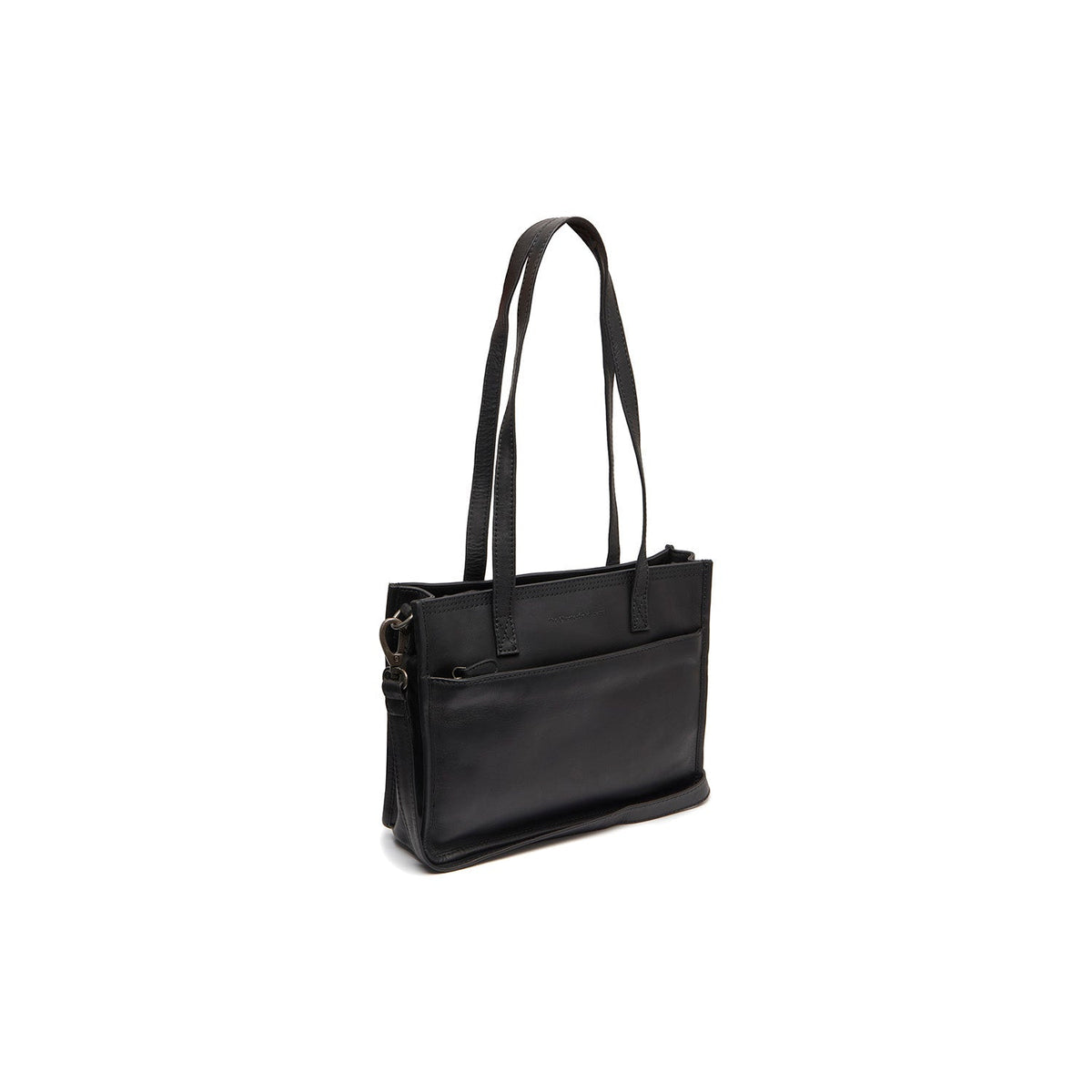 Estella Full-Grain Leather Tote Bag Naisille in Classic 100% Full-Grain Leather - Full Exterior Front Profile View | Buy Online