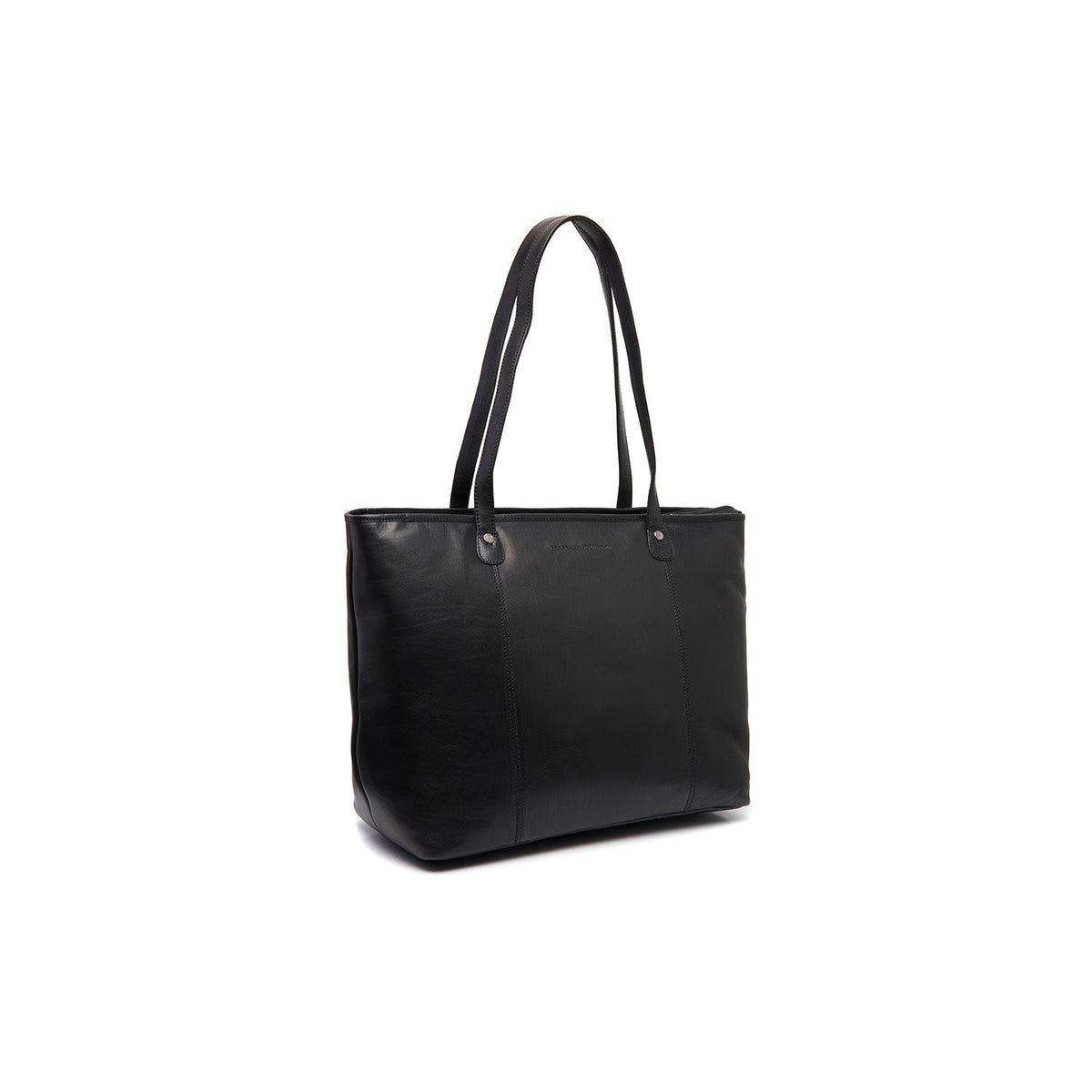 Ferrera Full-Grain Leather Tote Bag Naisille in Classic 100% Full-Grain Leather - Full Exterior Front Profile View | Buy Online