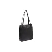 Raynor Full-Grain Leather Tote Bag Naisille in Classic 100% Full-Grain Leather - Full Exterior Front Profile View | Buy Online