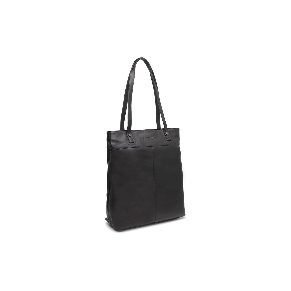 Solvia Full-Grain Leather Tote Bag Naisille in Classic 100% Full-Grain Leather - Full Exterior Front Profile View | Buy Online