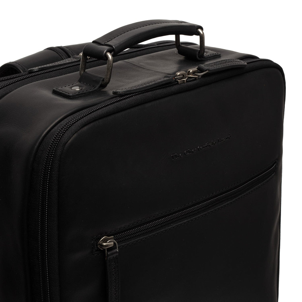 
Sisäpuolen näkymä Showing Dedicated Padded Laptop Sleeve & Multi-Compartment Organization