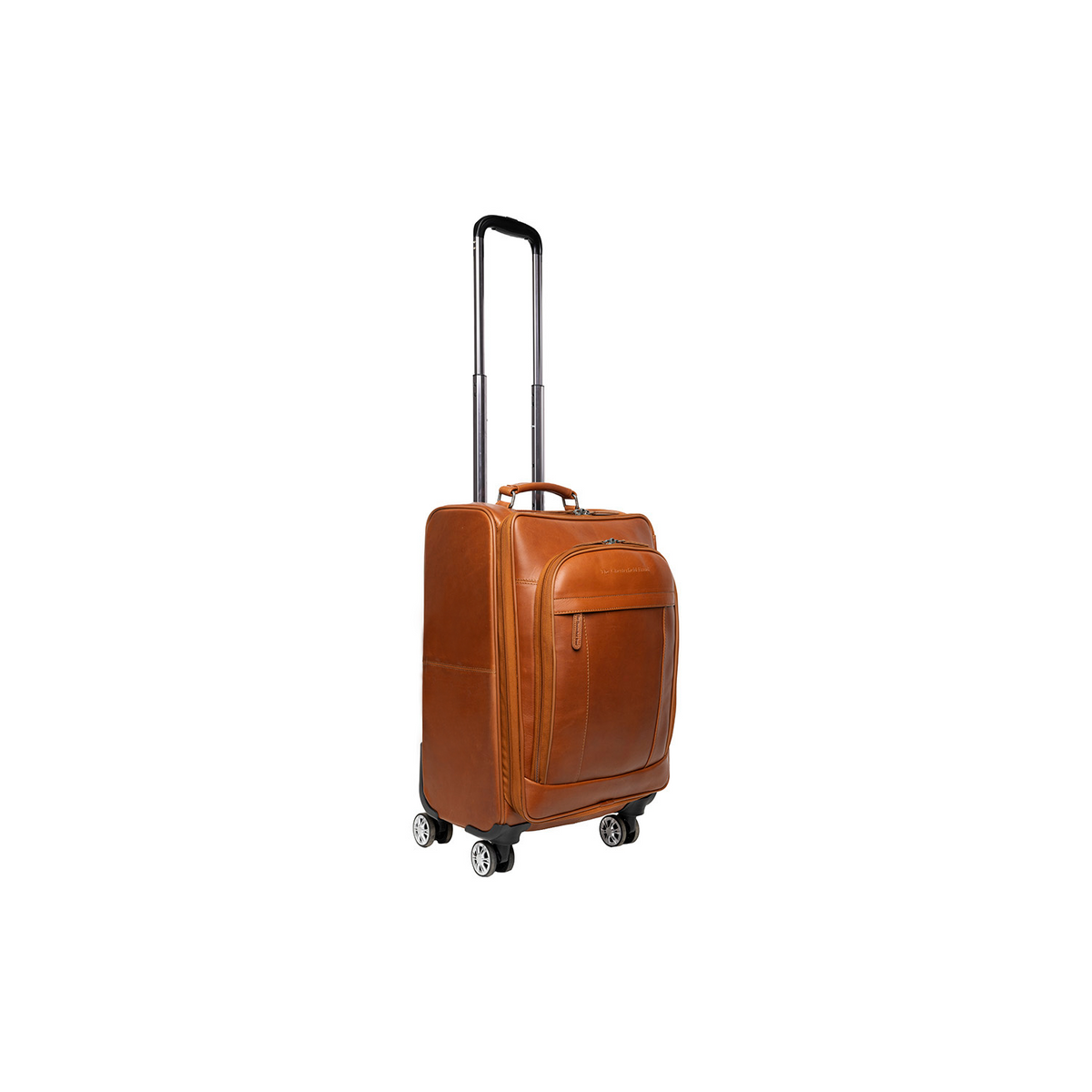 Leather Trolley Key Largo Naisille in Classic 100% Full-Grain Leather - Front Profile View &amp; Tailored Silhouette | Buy Online