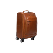 Leather Trolley Key Largo Naisille - Lateral Side Profile View Showing Sleeve Cut &amp; Athletic Taper Fit