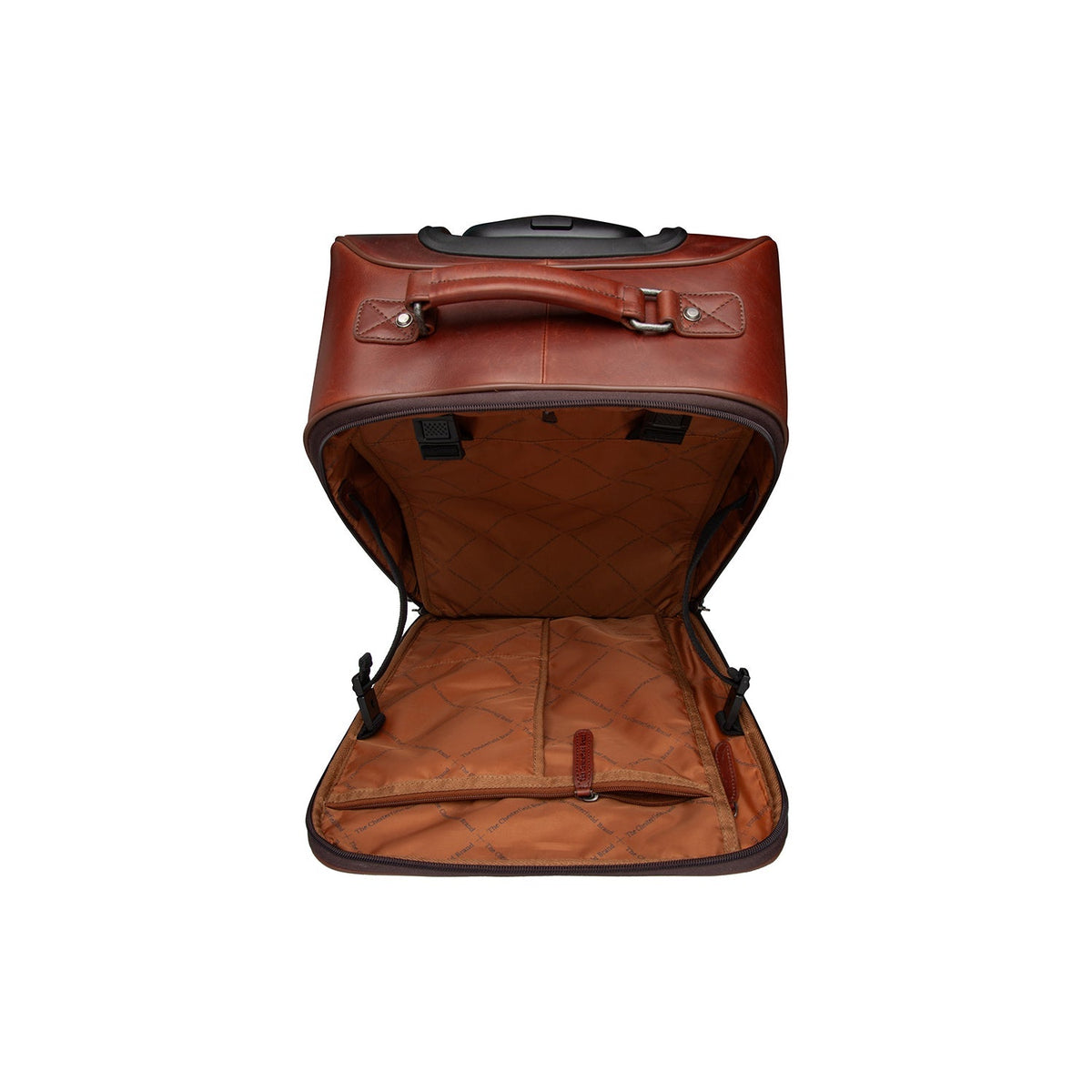 Tailored Rib Cuffs &amp; Hem Craftsmanship Construction Detail on Leather Trolley San Marino Naisille