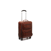 Leather Trolley San Marino Naisille in Classic 100% Full-Grain Leather - Front Profile View &amp; Tailored Silhouette | Buy Online