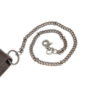 Bora Full-Grain Leather Waiter Wallet Naisille - Structured Side Profile Showing Gusset Depth &amp; Expansion Capacity