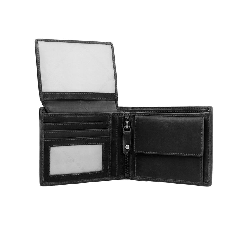 Alvina Full-Grain Leather Wallet Miehille