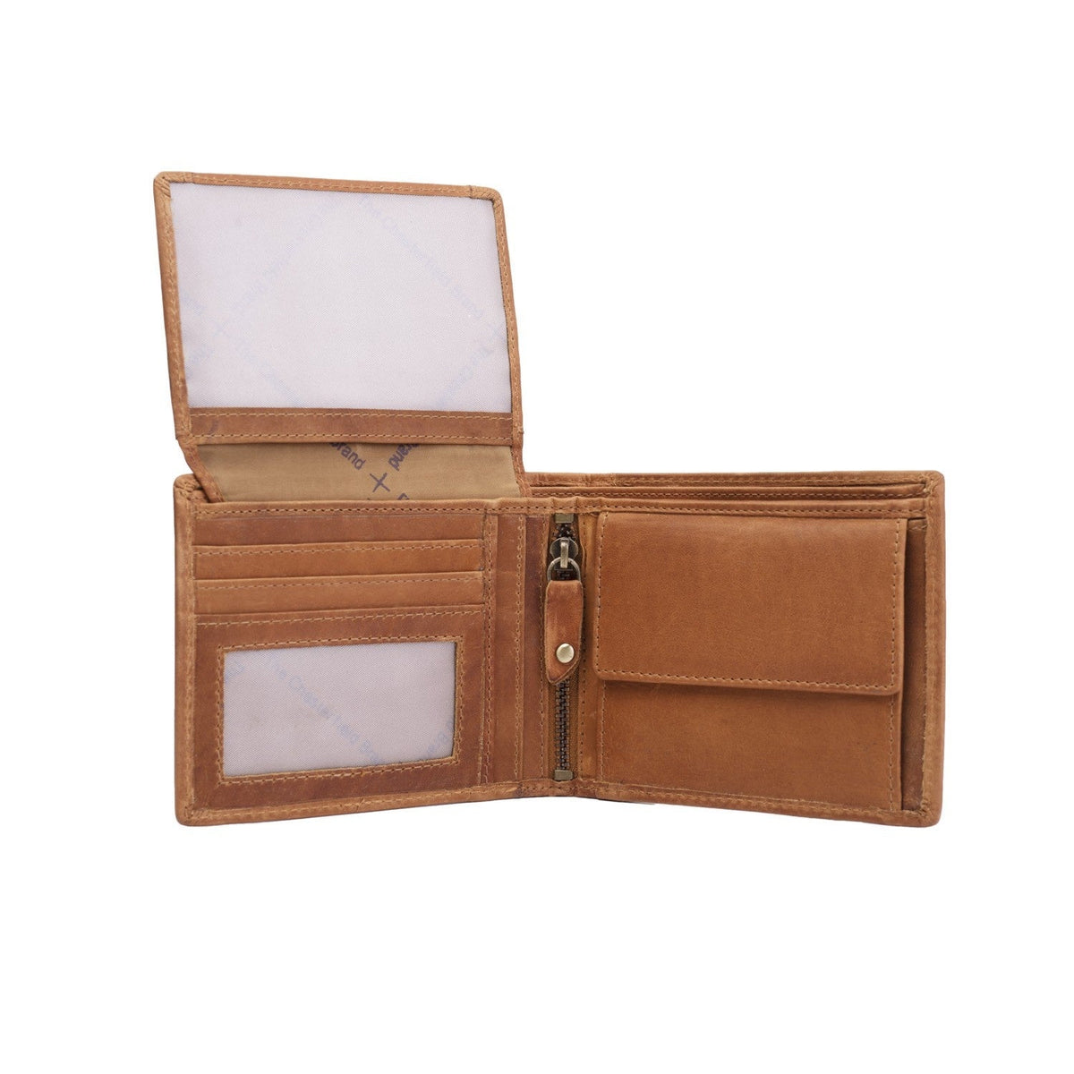 Alvina Full-Grain Leather Wallet Miehille – alternate product view 2