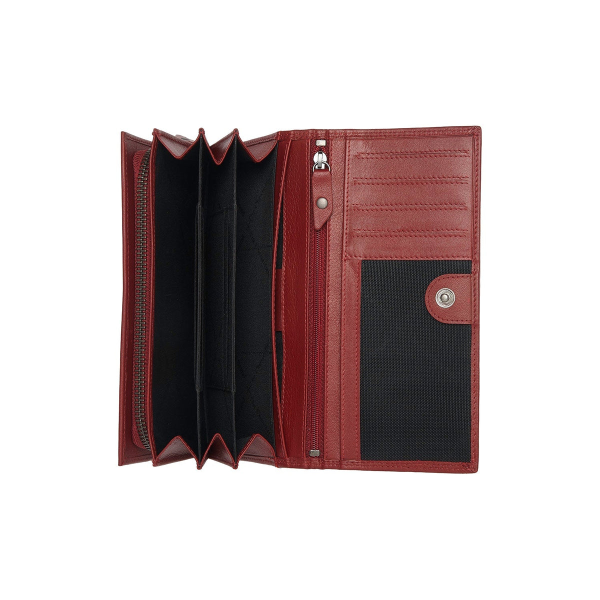 Arvento Full-Grain Leather Wallet Naisille – alternate product view 2