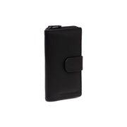 Charlotte Full-Grain Leather Wallet Naisille in Classic 100% Full-Grain Leather - Full Exterior Front Profile View | Buy Online