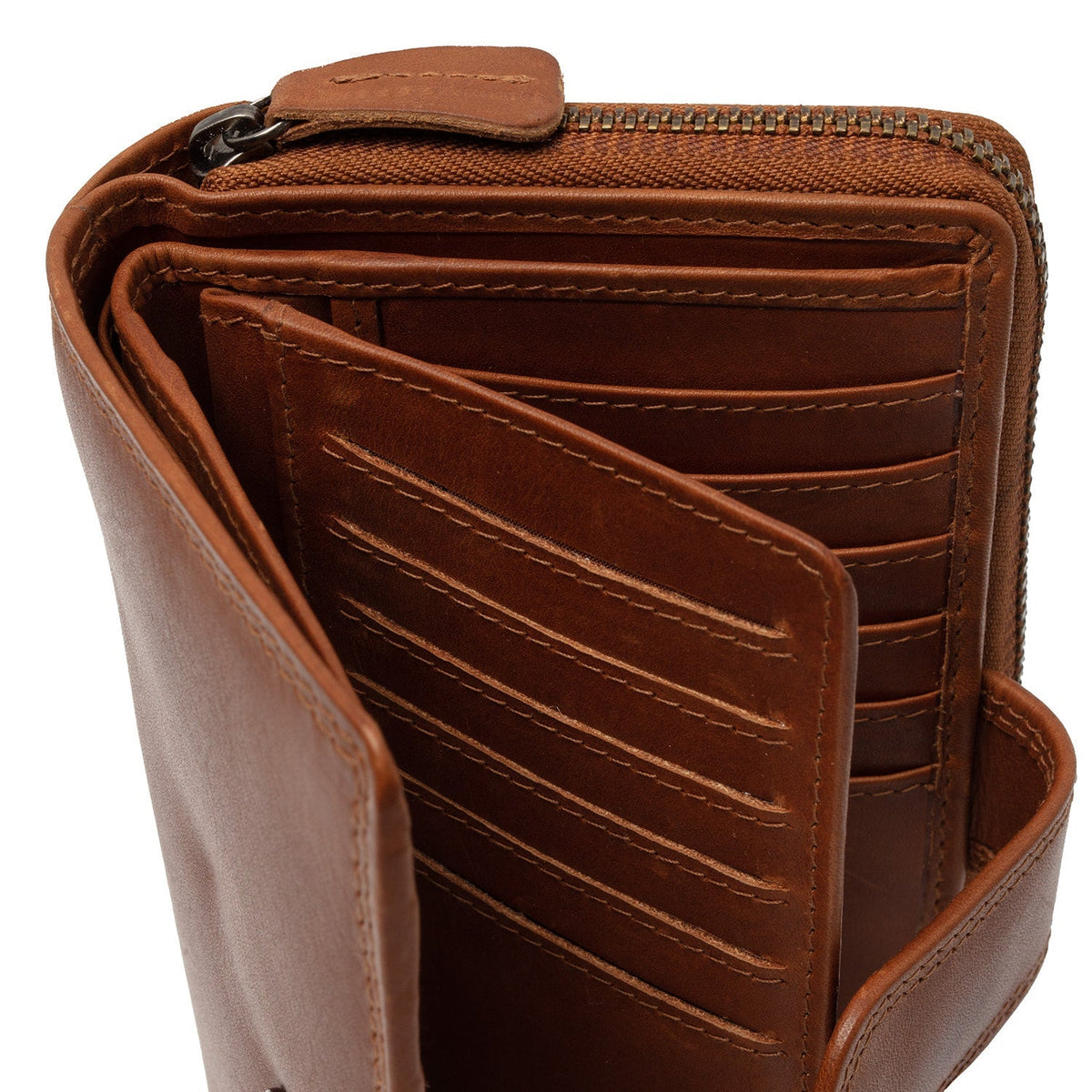 Charlotte Full-Grain Leather Wallet Naisille – alternate product view 3