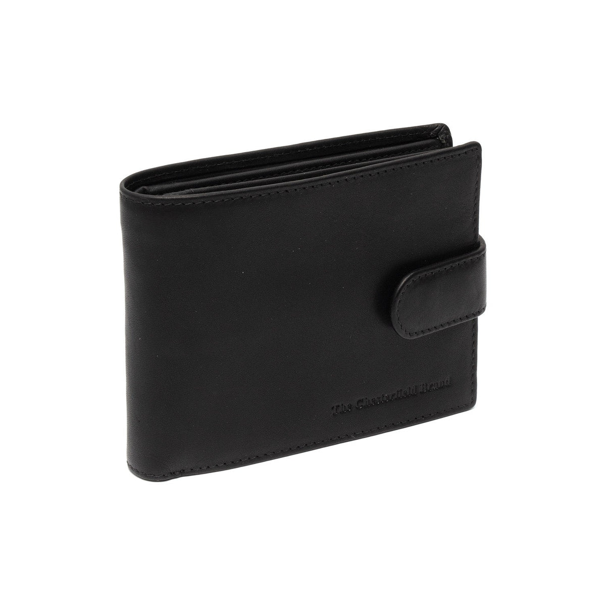 Curtis Full-Grain Leather Wallet Miehille in Classic 100% Full-Grain Leather - Full Exterior Front Profile View | Buy Online