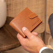 Curtis Full-Grain Leather Wallet Miehille – alternate product view 2