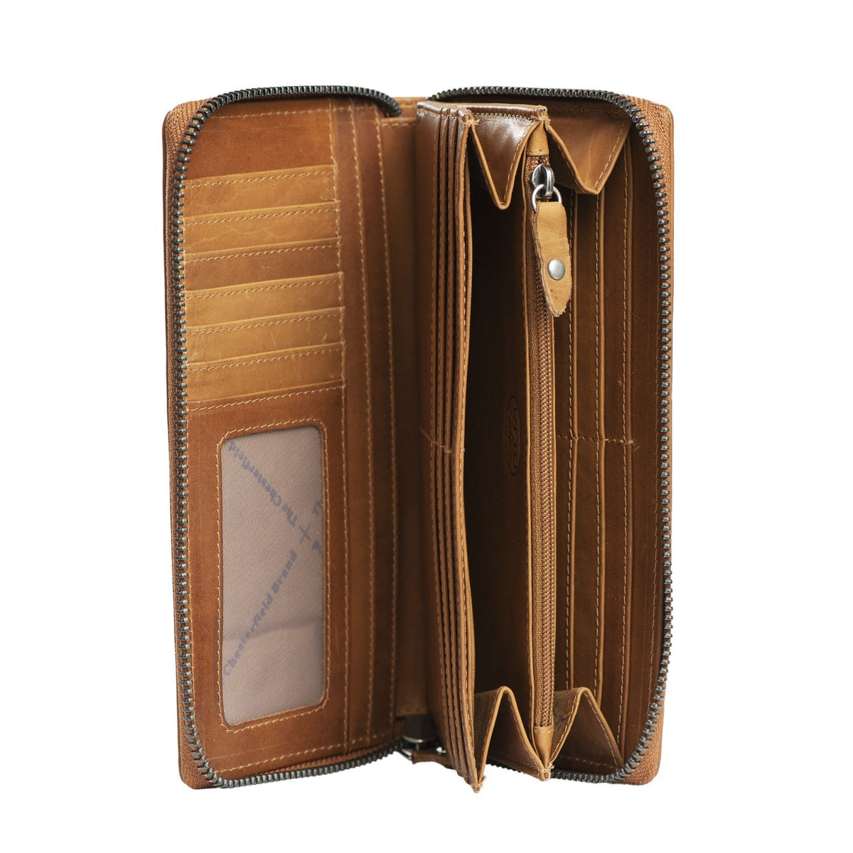 Halle Full-Grain Leather Wallet Naisille – alternate product view 3