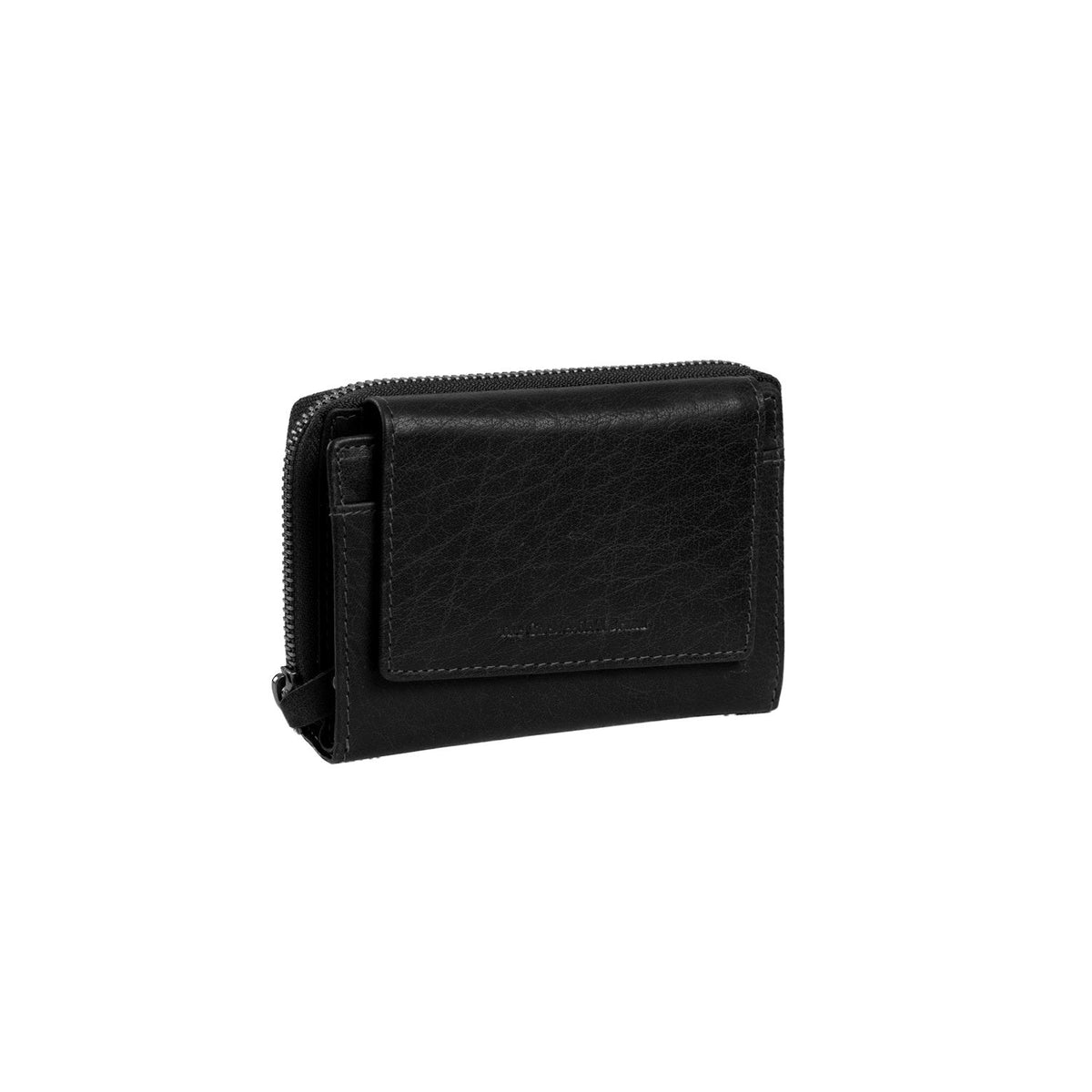 Hanoi Full-Grain Leather Wallet Naisille in Classic 100% Full-Grain Leather - Full Exterior Front Profile View | Buy Online