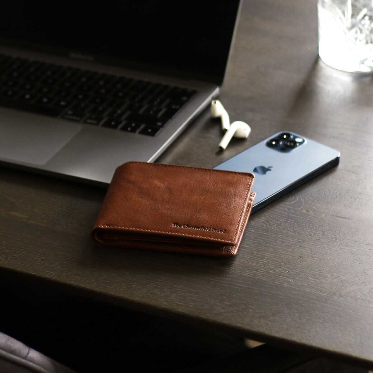 Harlem Full-Grain Leather Wallet Miehille – alternate product view 2