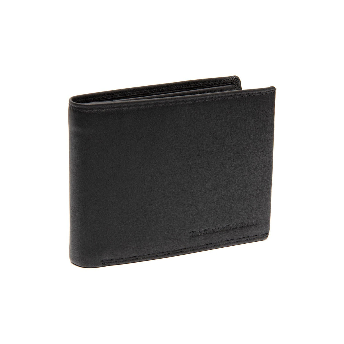 Hendrick Full-Grain Leather Wallet Miehille in Classic 100% Full-Grain Leather - Full Exterior Front Profile View | Buy Online