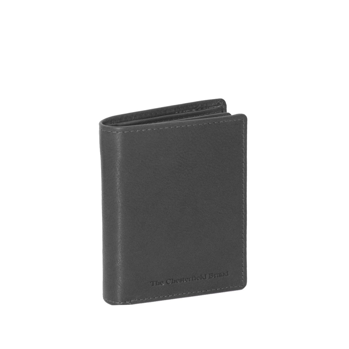 Hereford Full-Grain Leather Wallet Miehille in Classic 100% Full-Grain Leather - Full Exterior Front Profile View | Buy Online