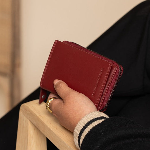 Lenwick Full-Grain Leather Wallet Naisille – alternate product view 2