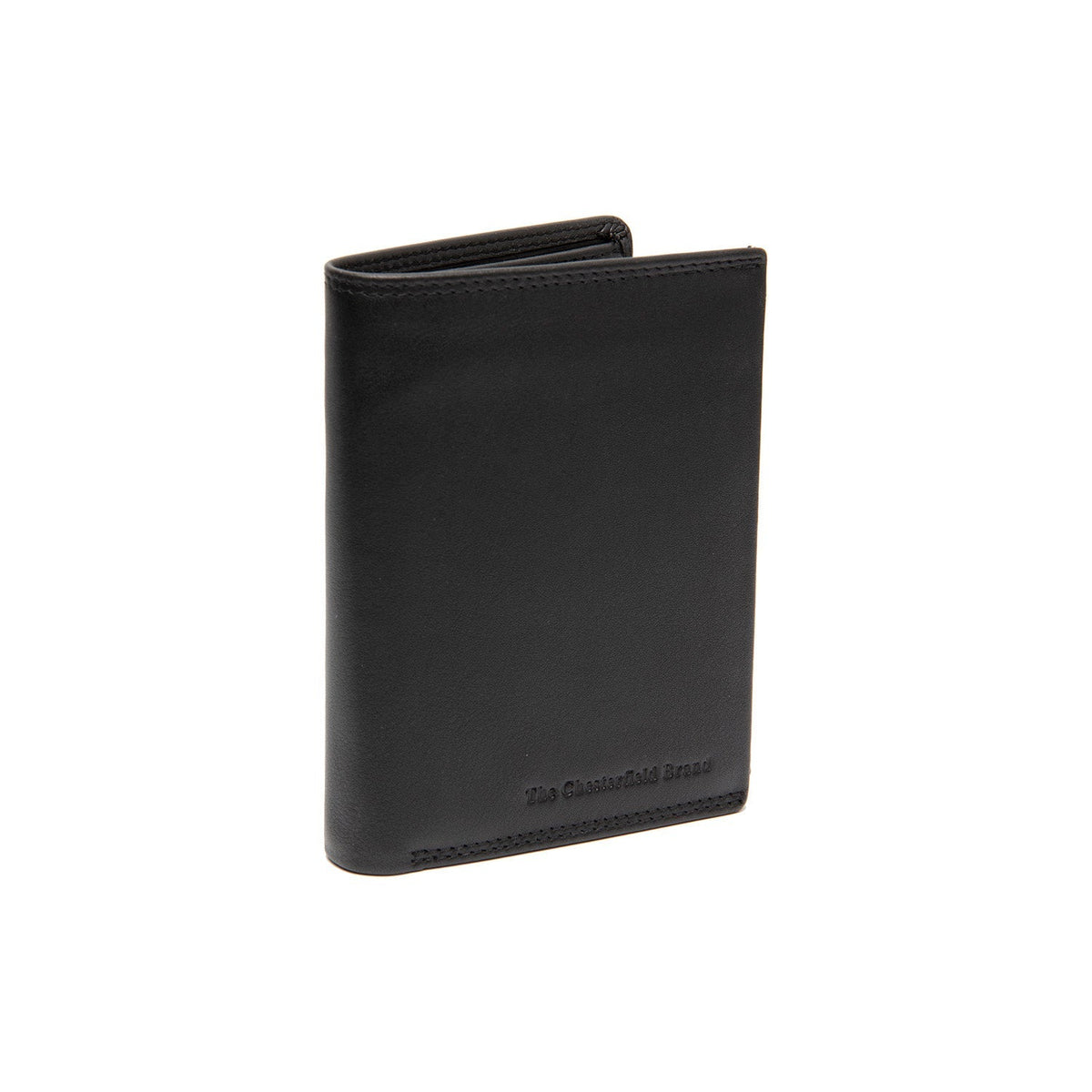 Leroy Full-Grain Leather Wallet Miehille in Classic 100% Full-Grain Leather - Full Exterior Front Profile View | Buy Online
