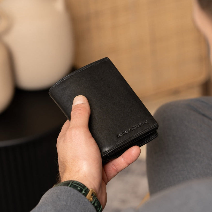 Leroy Full-Grain Leather Wallet Miehille