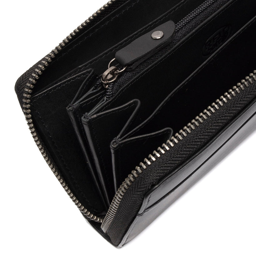 Livorno Full-Grain Leather Wallet Naisille