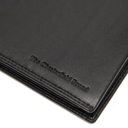 Solid Antique Brass Hardware &amp; Heavy-Duty Dual Zipper Detail on Lynnwood Full-Grain Leather Wallet Miehille