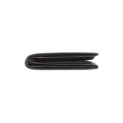 Lynnwood Full-Grain Leather Wallet Miehille - Structured Side Profile Showing Gusset Depth &amp; Expansion Capacity