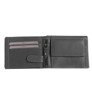 
Classic 100% Full-Grain leather Wallet - Takanäkymä vahvistetuilla nahkahihnoilla