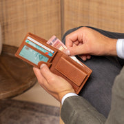 Marvin Full-Grain Leather Wallet Miehille – alternate product view 3