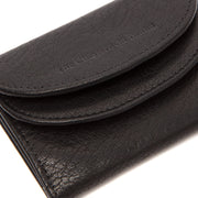 
Classic 100% Full-Grain leather Wallet - Takanäkymä vahvistetuilla nahkahihnoilla