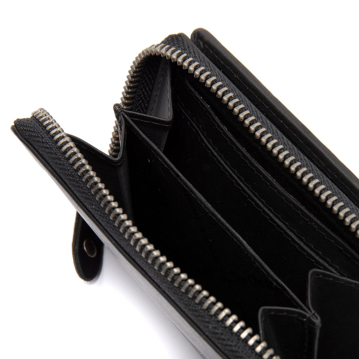 
Classic 100% Full-Grain leather Wallet - Takanäkymä vahvistetuilla nahkahihnoilla