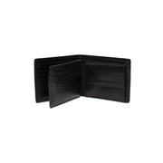 Positano Full-Grain Leather Wallet Miehille - Structured Side Profile Showing Gusset Depth &amp; Expansion Capacity
