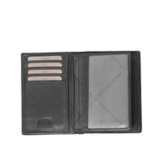 Siem Full-Grain Leather Wallet Naisille - Structured Side Profile Showing Gusset Depth &amp; Expansion Capacity