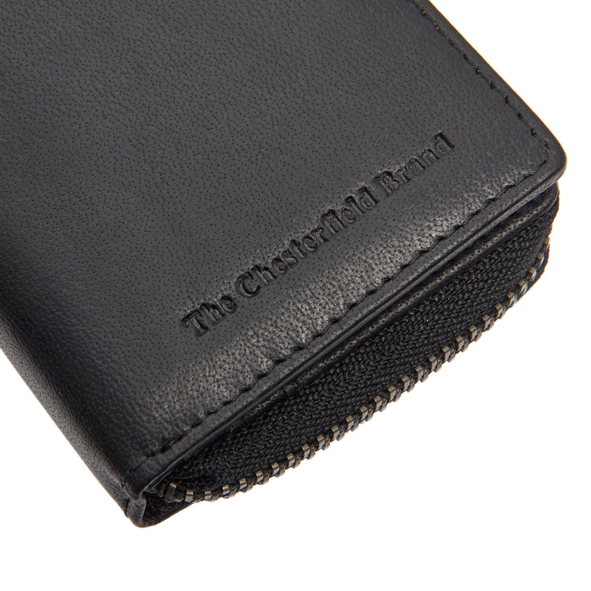 Sionel Full-Grain Leather Wallet Naisille - Structured Side Profile Showing Gusset Depth &amp; Expansion Capacity
