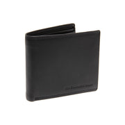 Stephens Full-Grain Nahkalompakko Miehille in Classic 100% Full-Grain Leather - Full Exterior Front Profile View | Buy Online