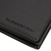 Solid Antique Brass Hardware &amp; Heavy-Duty Dual Zipper Detail on Vincent Full-Grain Leather Wallet Miehille