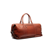 Cavoli Full-Grain Leather Weekender Bag Naisille in Classic 100% Full-Grain Leather - Full Exterior Front Profile View | Buy Online