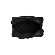 Solid Antique Brass Hardware &amp; Heavy-Duty Dual Zipper Detail on Liam Full-Grain Leather Weekender Bag Naisille