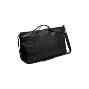 Mark Full-Grain Leather Weekender Bag Naisille in Classic 100% Full-Grain Leather - Full Exterior Front Profile View | Buy Online