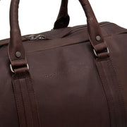 Perth Full-Grain Leather Weekender Bag Naisille – alternate product view 3