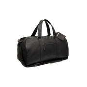 Rivaro Full-Grain Leather Weekender Bag Naisille in Classic 100% Full-Grain Leather - Full Exterior Front Profile View | Buy Online