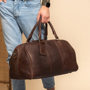 William Full-Grain Leather Weekender Bag Naisille – alternate product view 2