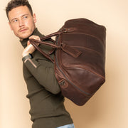 William Full-Grain Leather Weekender Bag Naisille – alternate product view 3