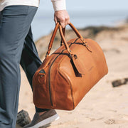 William Full-Grain Leather Weekender Bag Naisille – alternate product view 2