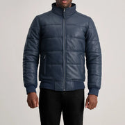 Lucas Nahkainen Pommitakki Miehille – alternate product view 4