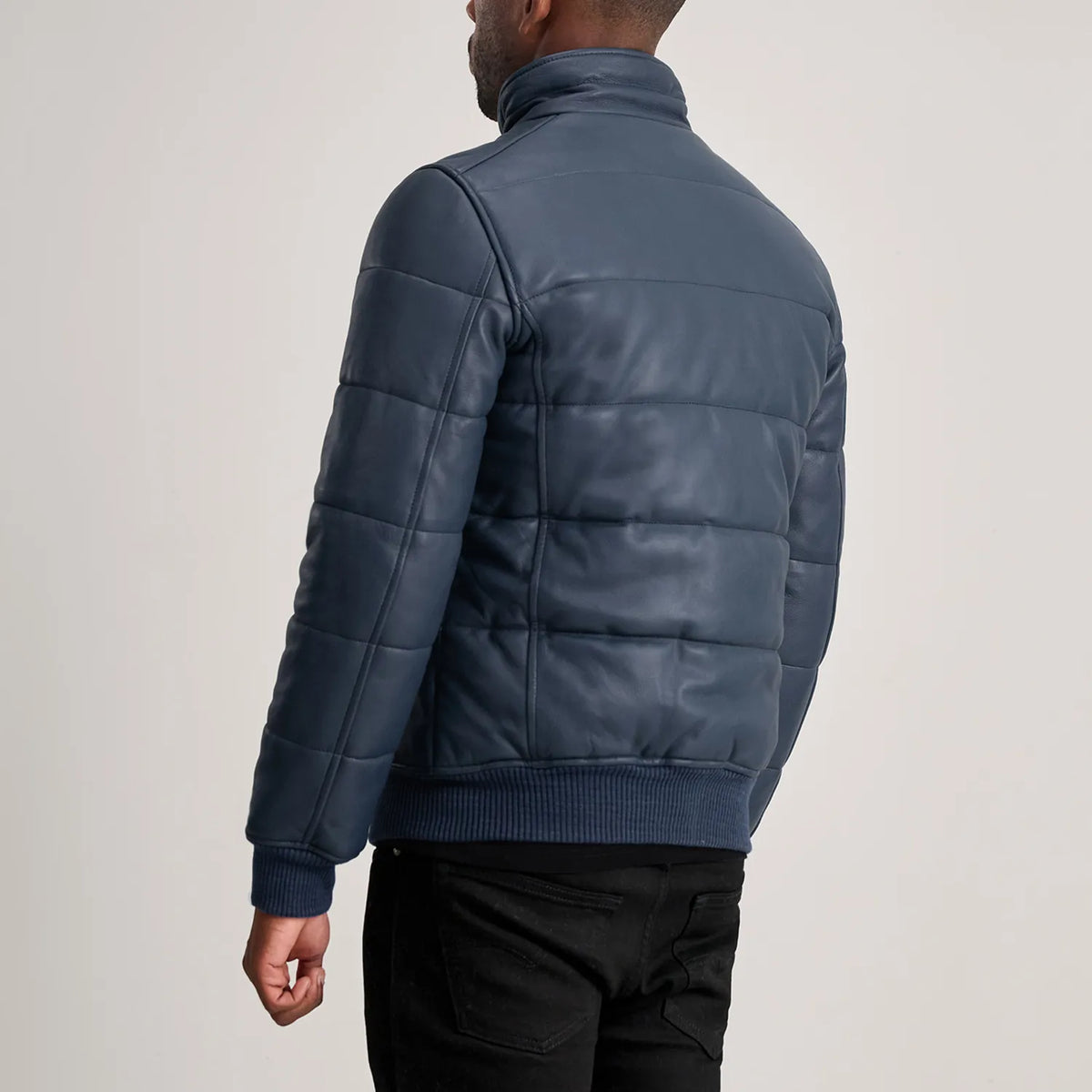 Lucas Nahkainen Pommitakki Miehille – alternate product view 5