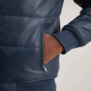 Lucas Nahkainen Pommitakki Miehille – alternate product view 6