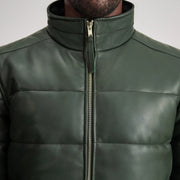 Lucas Nahkainen Pommitakki Miehille – alternate product view 6
